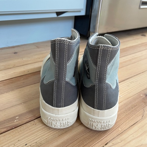 Converse Chuck Taylor All Star Contract High Top Tidepool Sneakers Colorblock 11 - Picture 6 of 8